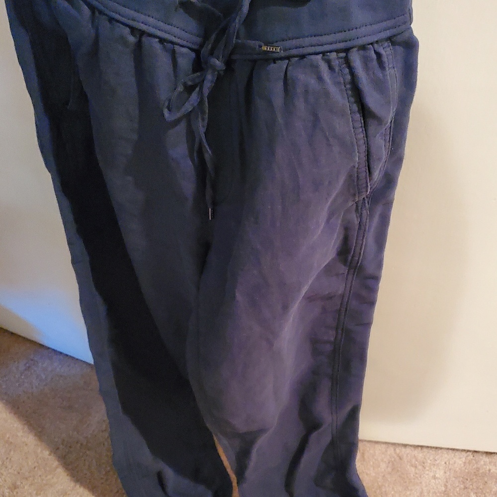 Gap blue drawstring pants